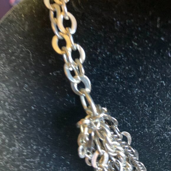 Multi- chain Necklace, EUC - Picture 4 of 5